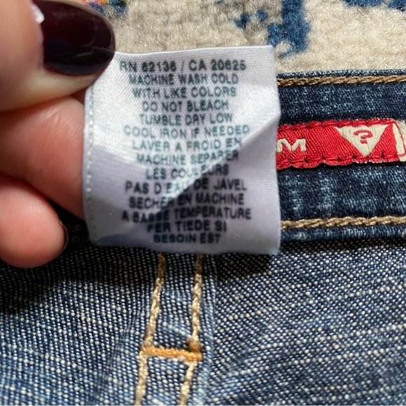 Vintage Guess Stretch Denim Flare Jeans - Picture 7 of 8